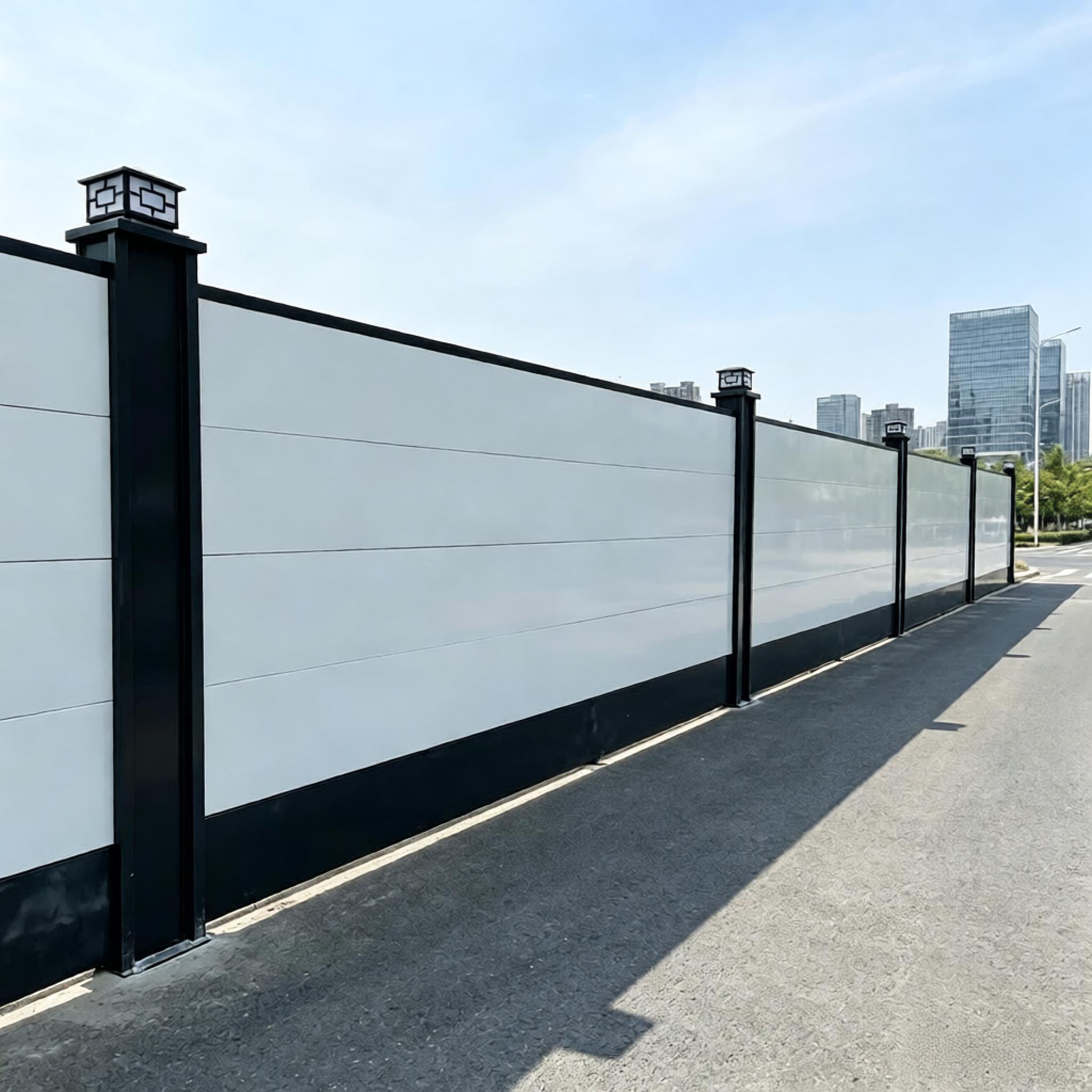 成都装配式钢结构围挡 市政工程施工围挡  装配式围挡源头厂家